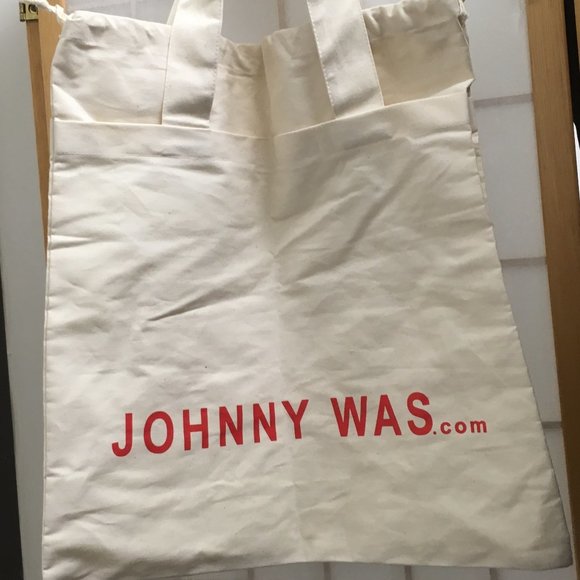 Johnny Was canvas tote bag New - Picture 1 of 3